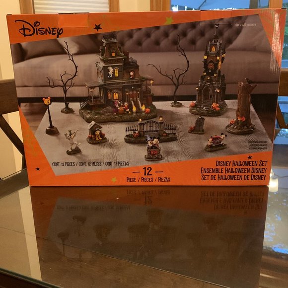 Disney Holiday New Costco Disney Halloween Village Musical Haunted